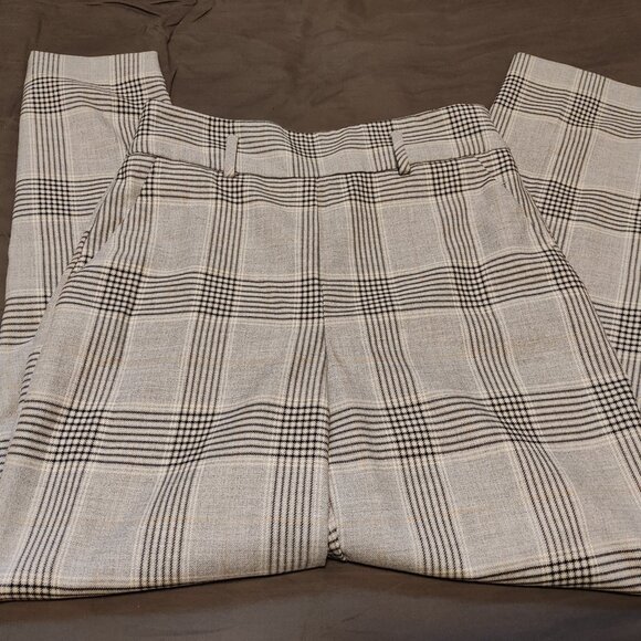 EUC Plaid Le Chateau Cropped Pants - Sz 1 - Picture 3 of 8
